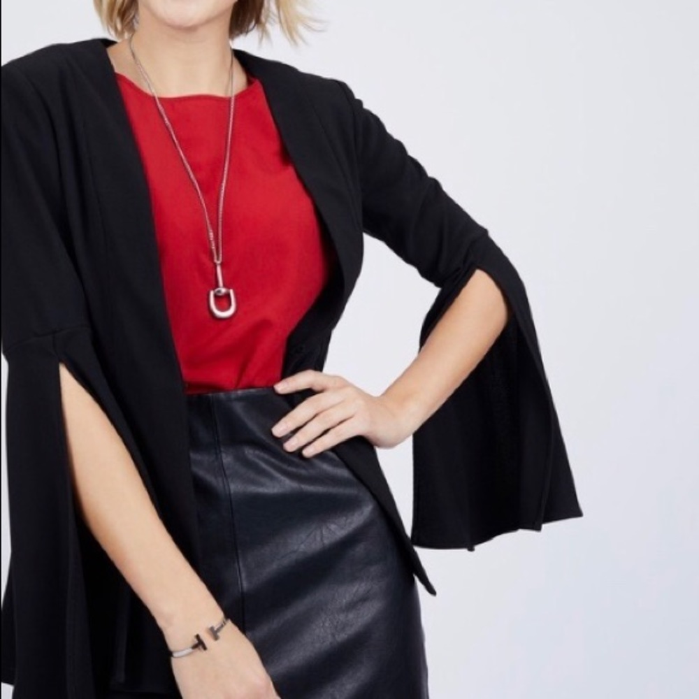 BCBGeneration Bell Sleeve Blazer